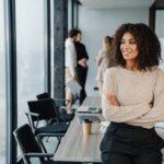 Mitarbeiter in einem Meeting